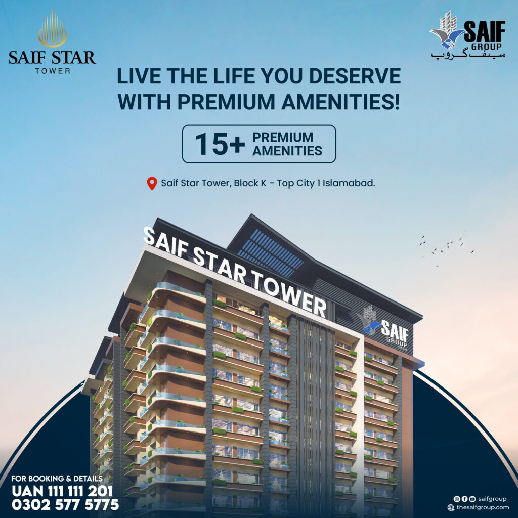 Saif Star Tower Amenities