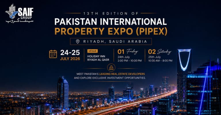 Saif Group to Showcase Premium Real Estate Investment Opportunities at PIPEX Riyadh 2026